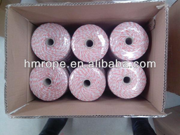 China supplier electric fence temporary poly rope for animal farm fence QL721