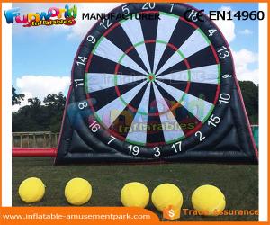 Wholesale 0.55MM PVC Tarpaulin Inflatable Football Target Inflatable Dart Board Sport Games from china suppliers