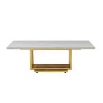 ODM 0.26CBM Stainless Steel Coffee Table Living Room Furniture