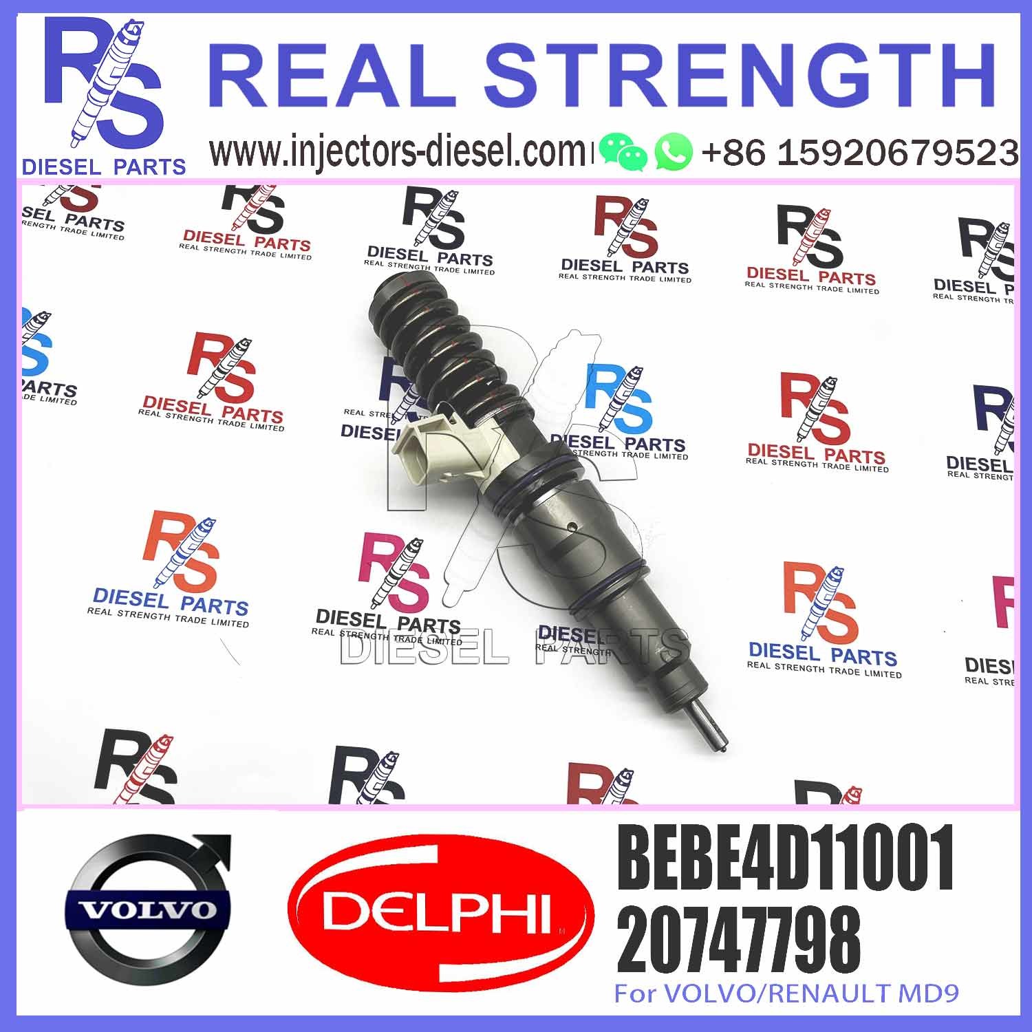 Disesl Injector Parts 20747798 Fuel Injector BEBE4D11001 BEBE4D11001