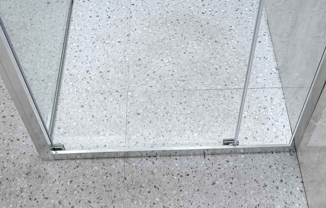 900x900 Shower Enclosure 6/8mm Tempered Glass And Alum Frame With Chromed For Stylish