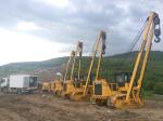 90 Ton Road Construction Equipment , Shantui Pipelayer Full Hydraulic Sideboom