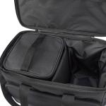 Waterproof 30cm Travel Dog Food Bag Cationic Polyester