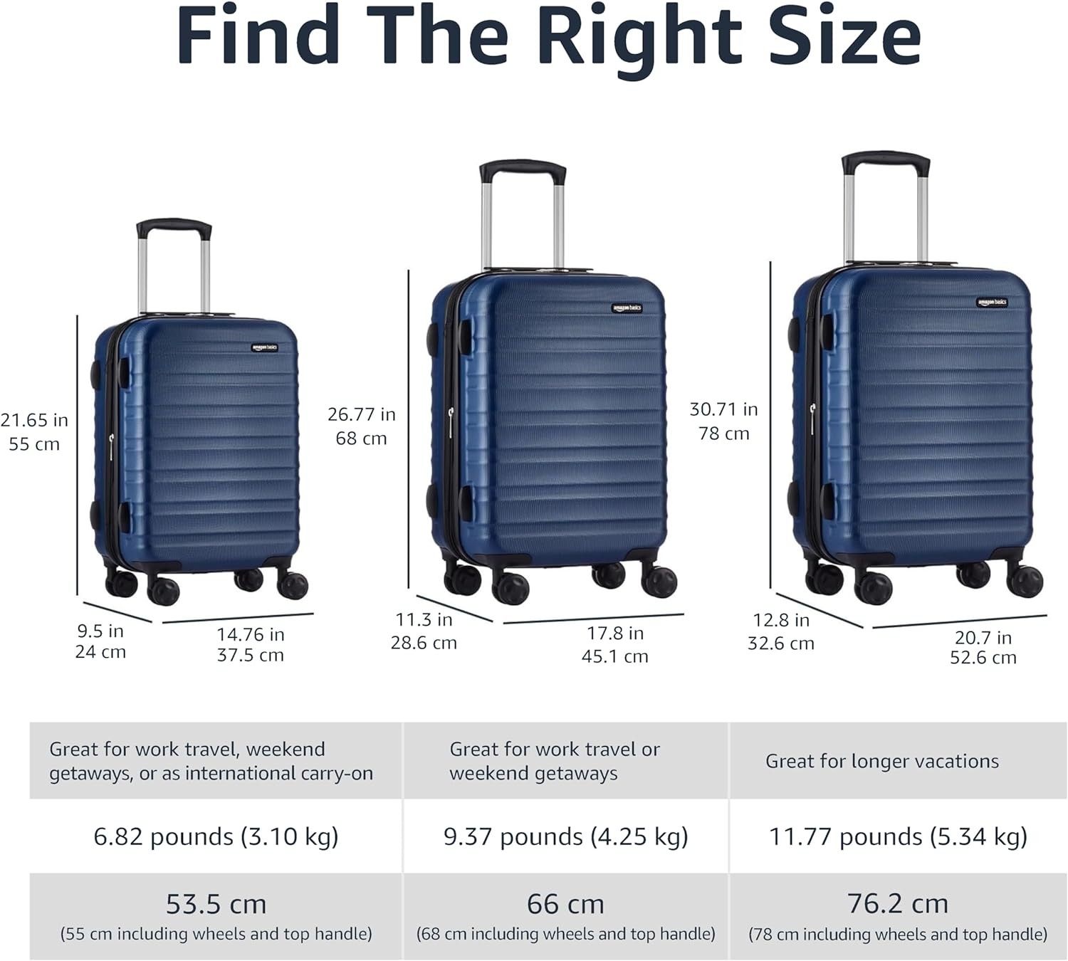Expandable hard shell suitcase, carrying case with wheels, 28-inch runner with four wheels and scratch-resistant surface