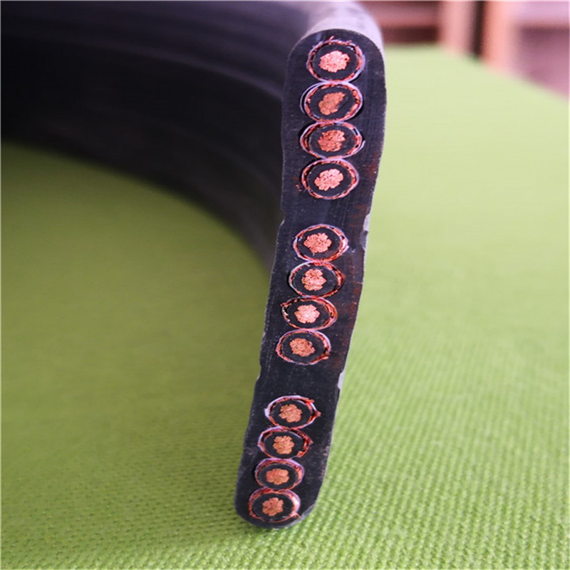 Echu cable factory, Flat Traveling Cable for Lifter, Flat Crane Cables