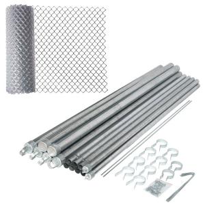 Wholesale 2.5mm Wire 8 Foot Galvanized Steel Chain Link Fence Black from china suppliers