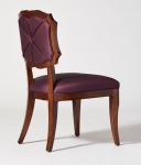 Mahogany wood fabric upholstery leisure chair/wooden dining chair/desk chair
