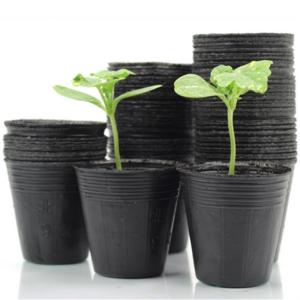Wholesale wholesale plastic seedling tray , soft black pot for Garden supplies from china suppliers
