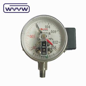 Wholesale 60mm Black Steel Air Standard Electric Contact Pressure Gauge from china suppliers