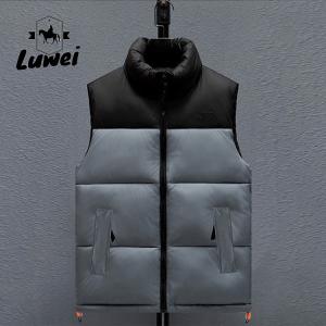 Wholesale Winter Windproof Casual Stand Collar Mens Formal Utility Waistcoat Men Puffer Gilet Mens Fleece Gilets from china suppliers