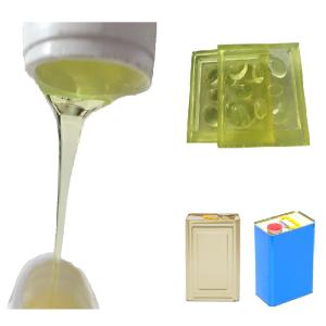 Wholesale 80A Polystone Statue Mold Polyurethane Liquid Rubber Light Yellow Transparent from china suppliers