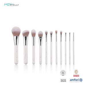 Wholesale Taklon PBT Hair Luxury Makeup Brushes 11pcs Kabuki Foundation from china suppliers