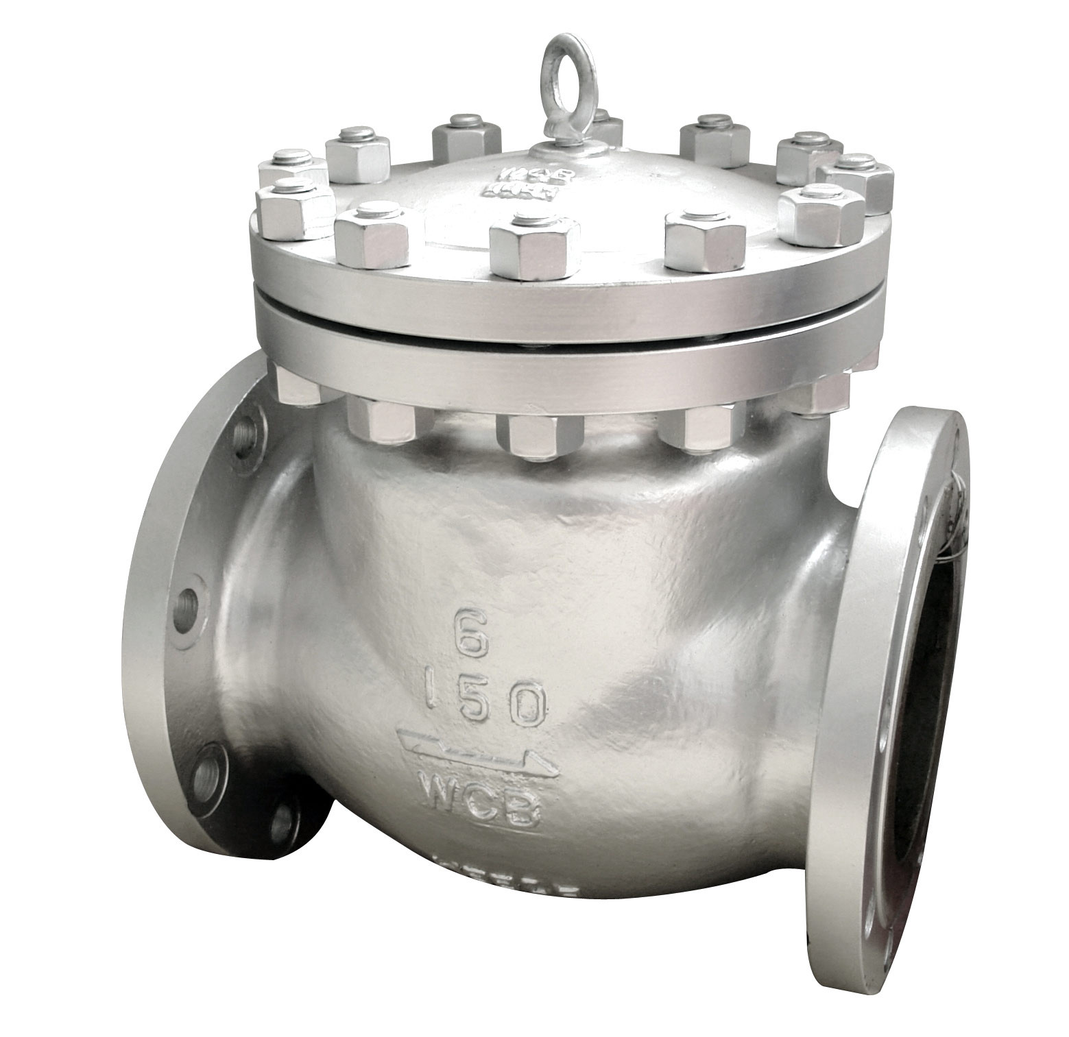 Carbon Steel Material Swing Type Check Valve NPS2'-36' Class 900-2500
