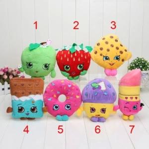Wholesale Shopkins Assorted Characters Cartoon Plush Toys Red Cute ASTM-963 from china suppliers