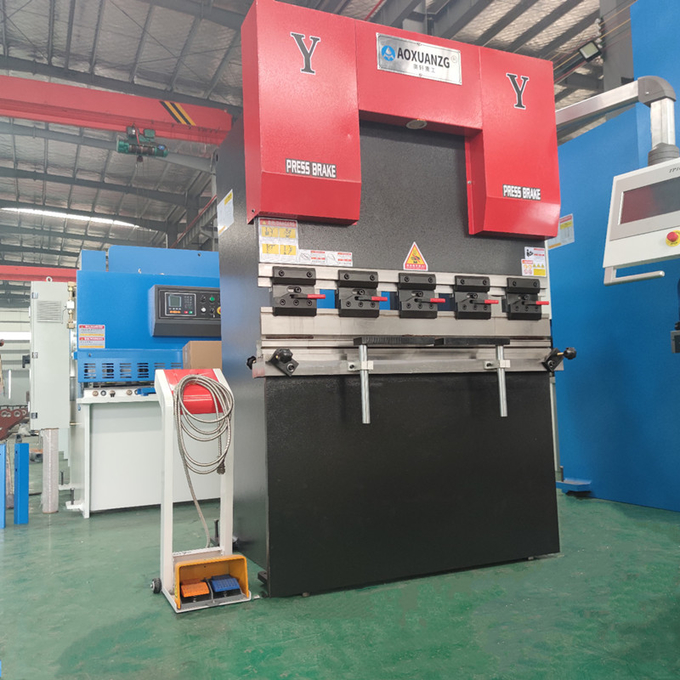 4012 Mini Hydraulic Press Brake Plate Bender Folding With TP10S Controller