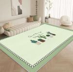 Imitation Cashmere Lovely Flower Living Room Floor Carpets Ground Carpet 120