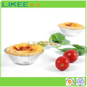 Wholesale Thin Round Aluminium Foil Container Easy To Pack Aluminum Foil Food Tray from china suppliers