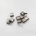 Monocrystaline Uncut CVD Lab Grown Diamonds 3x3x1.5mm Brownish Color
