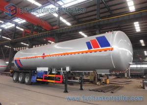 Wholesale 55 Cubic Meters LPG Tank Truck Medium Pressure Tank Semi Trailer from china suppliers