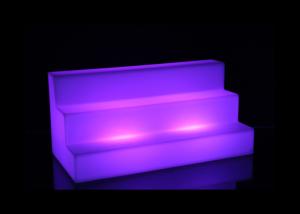 Wholesale Three Layers Lighted Bar Shelves Plastic Led Bottle Stand High Grade from china suppliers