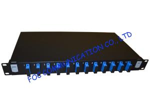 Wholesale High density Fiber Optic Patch Panel For Telecoms / fiber optic distribution panel from china suppliers
