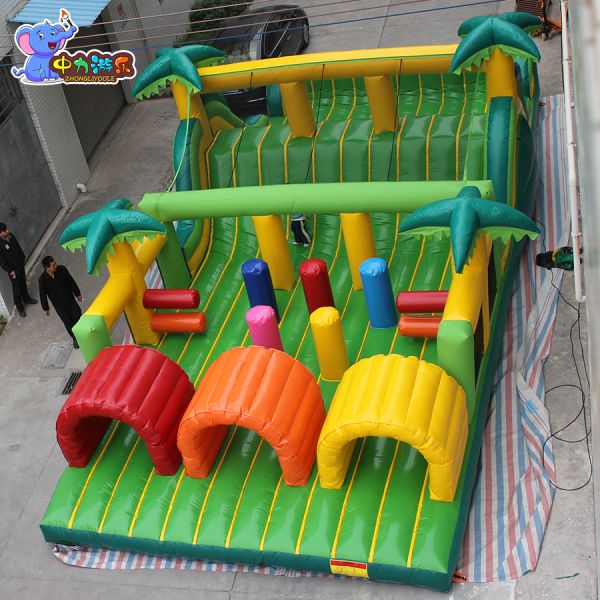 Quality Customization Inflatable Bouncy Castle Inflatable Obstacle Course Jumping Castle for sale