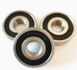 Chrome Steel Deep Groove Ball Bearing 6200RS For Motorcycle Tricycle