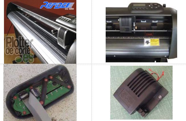High Accuracy Vinyl Lettering Machine 0.0254mm / Pulse 24'' Arms Manual Alignment