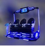 Three Seats 9D VR Cinema Theater Virtual Reality Game Equipment Indoor