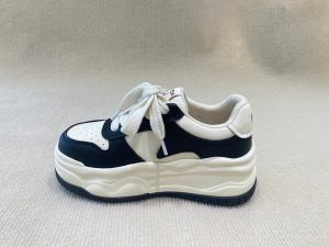 Wholesale Thick Soled Womens Trainers Leather Breathable Best Walking Shoes For Women from china suppliers
