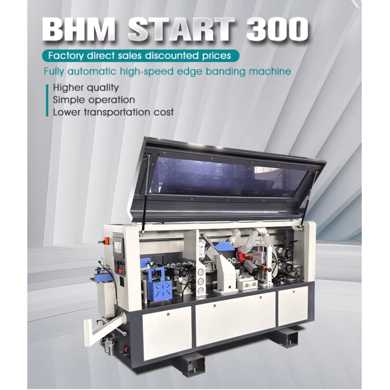 7KW Edge Banding Machine Automatic Fine Trimming Woodworking Edgebander