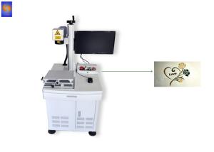 Wholesale JPT 20W Fiber Mopa Laser Marking Machine Color Marking On Stainless Steel Cups from china suppliers