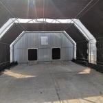 Durable Galvanized Steel Blackout Light Deprivation Agricultural Greenhouse