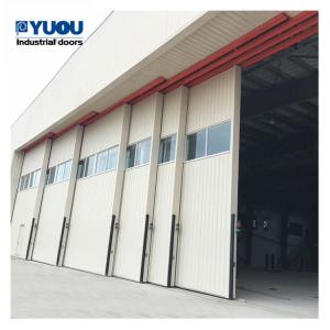 Wholesale Automatic Sliding Airplane Hanger Doors Steel 23DB Noise Proof Customized from china suppliers