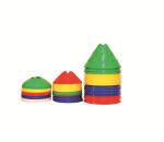 Customized Size Tourtop Soccer Football Basketball Kids Field Marker 50pcs Discs