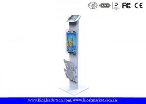 Wholesale Mini Secure Ipad Kiosk Stand Lockable , Ipad Display Stand Leaflet Rack from china suppliers
