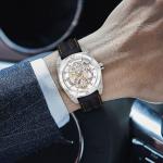 Mens Luxury Skeleton Automatic Mechanical Wrist Watches