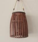 Hot Sale Led Lantern Indoor And Outdoor Decoration Natural Handmade Rattan Weave