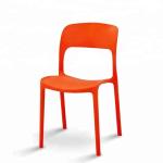 Modern Plastic Dining Chairs Multi Purpose For Home / Office / Cafe