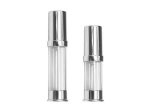Wholesale 5ml 10ml AS Transparent Airless Split Vacuum Pump Bottle OD 22mm from china suppliers