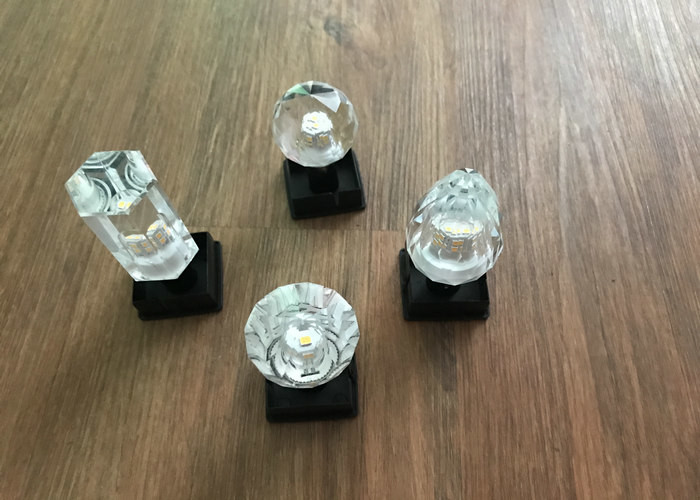 2700k K5 Crystal Light Bulb Eco Friendly 3.3w 80ra Wide Beam Angle 330 Degree