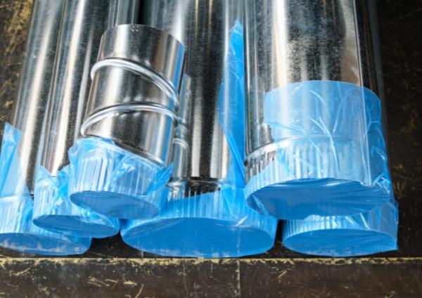 48'' Open Ductwork And HVAC Protective Film High Tack Sealing Wrap