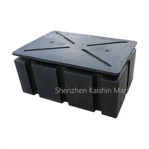 Wholesale Corrosion Resistance Black LLDPE Floats Floating Dock Marina Yacht Boat Floating Pontoon from china suppliers