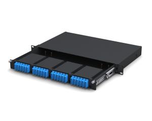 Wholesale 96 Cores MTP MPO Patch Panel 1U Fiber 19&quot; Rack Mount from china suppliers