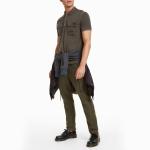 High quality 2019 fashion mens clothing 100% cotton premium short-sleeved polo