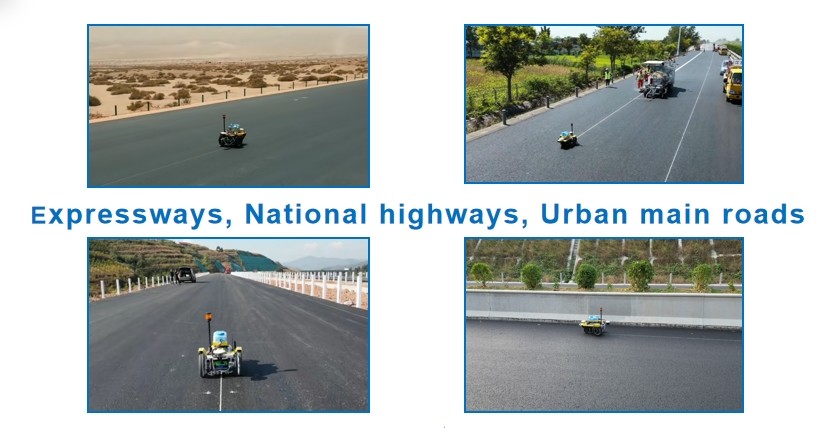 Smart PreMarking Machine Road Marking Machine GPS Satellite Positioning