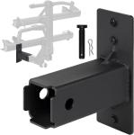 Hitch Wall Mount 2 Inch Garage Bike Storage Trailer Rack for Snowboards and