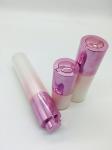 Round Plastic Airless Bottle Cosmetic Packaging 15ml 30ml 50ml With Screw Cap