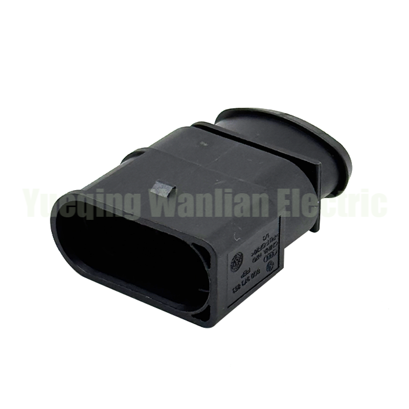 3 Pin 6Q0973853 Automotive Male Waterproof Connector Electrical Connector