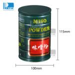 Metal Tinplate Olive Oil Tin Packaging , Custom Food Tin Box